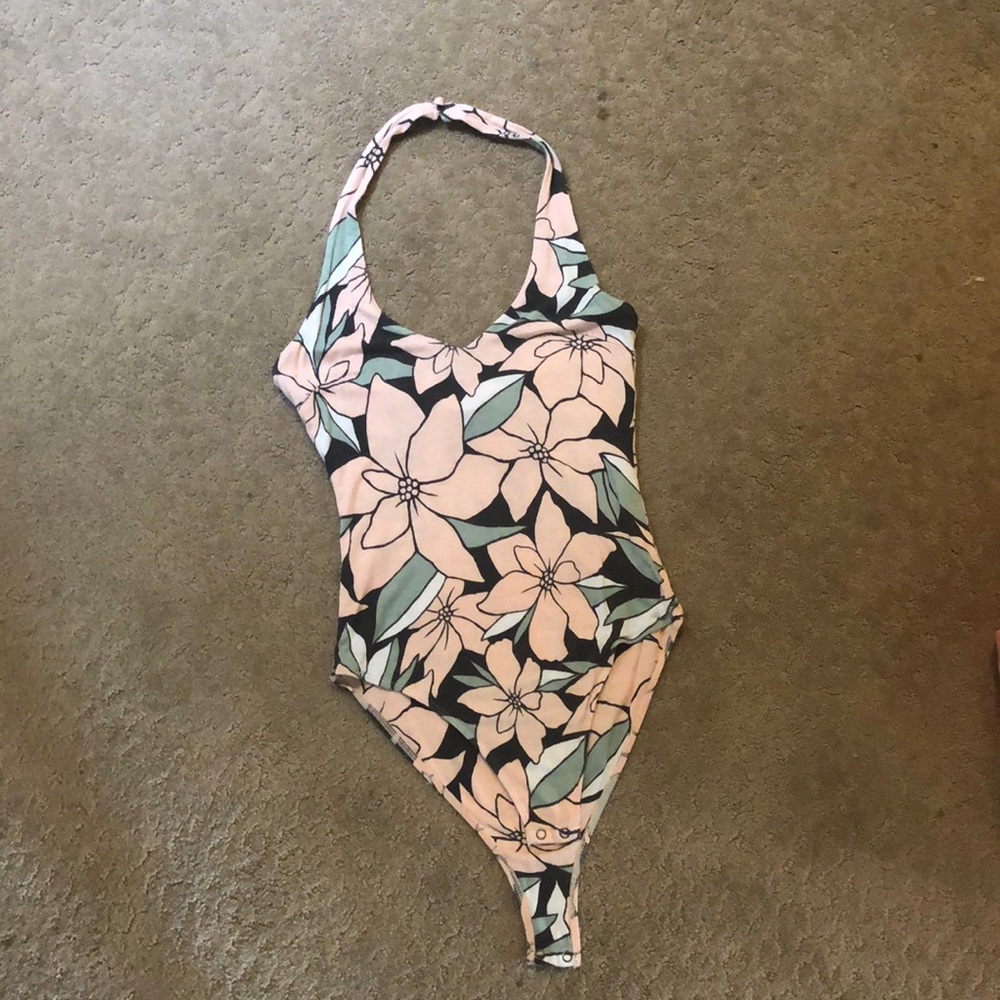 Floral onesie